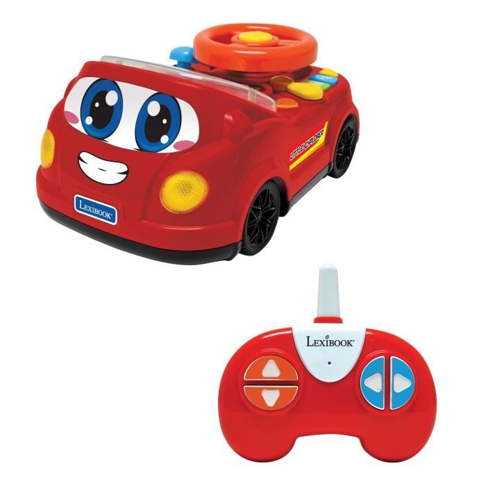 LEXIBOOK - Crosslander® Petit Exploreur télécommandé – Voiture jouet réaliste et interactive avec sons et lumières