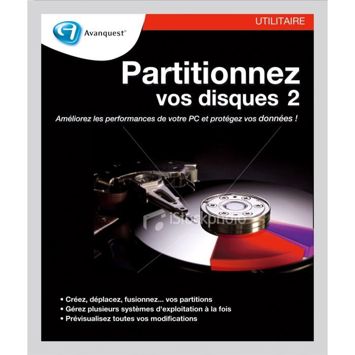 Avanquest Partitionnez vos disques 2 Cdiscount Informatique