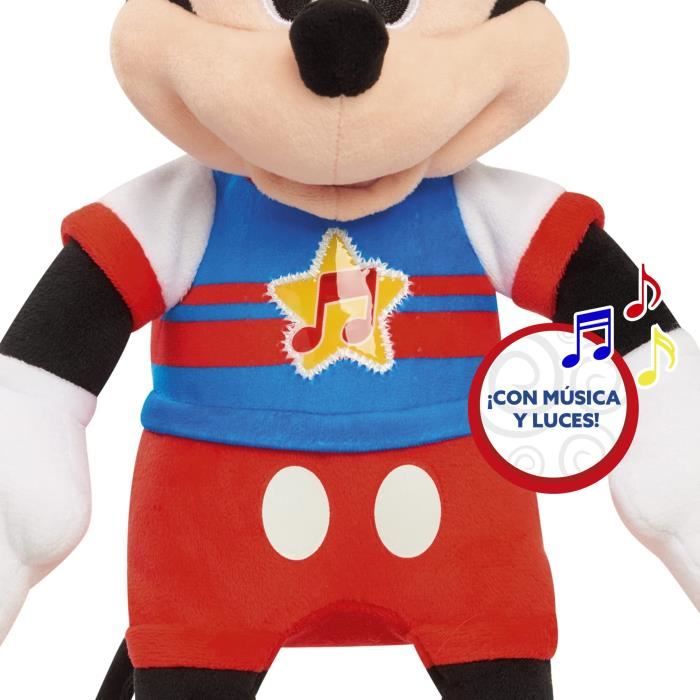 Disney Mickey, Peluche Musicale, avec Fonctions Sonores et Lumineuses, 30  cm, Jouet pour Enfants dès 3 Ans, GIOCHI PREZIOSI, MCC13 : : Jeux  et Jouets