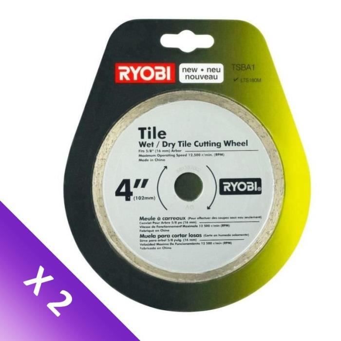 Ryobi Disque de coupe LTS180M - vue 6