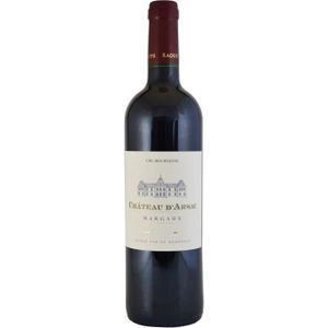 VIN ROUGE Château d'Arsac 2017 Margaux vin rouge du bordelai