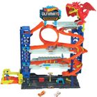 Hot Wheels City-Garage Ultime-Coffret avec 2 voitures incluses HKX48