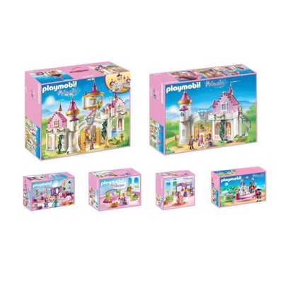 PLAYMOBIL - Princess - Grand Château de Princesse - Décor romantique -  Fenêtres à croisillons - Cdiscount Jeux - Jouets