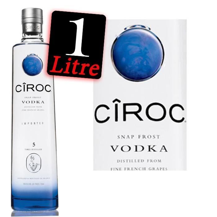 Cîroc Vodka 1 litre La cave Cdiscount