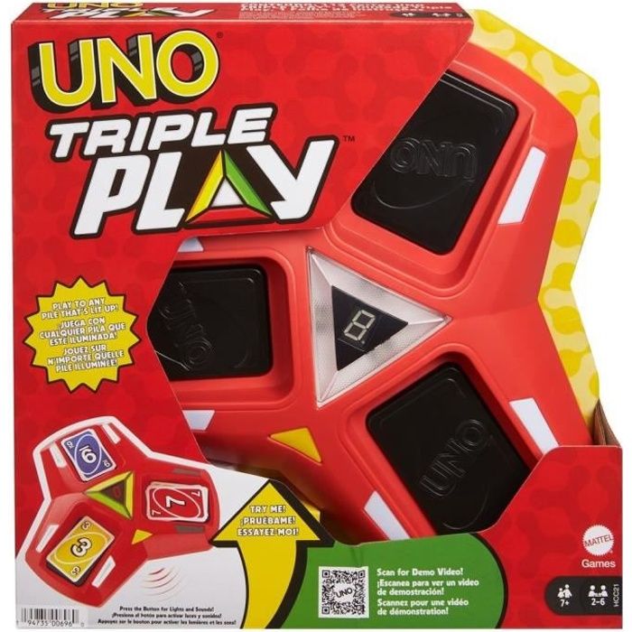 Jeu de Cartes Famille Mattel Games Uno Harry Potter