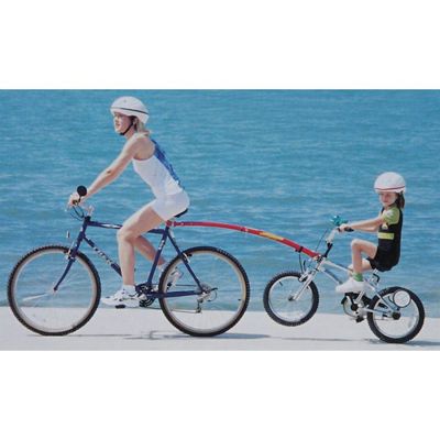 Barre De Traction Rétractable Pour Vélo Enfant – Corde Élastique 2,5m, Charge 220kg, Compatible Vélos