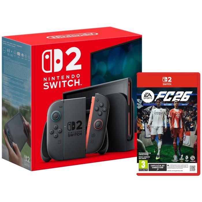 Pack Nintendo : Console Nintendo Switch 2 + EA SPORTS FC 26