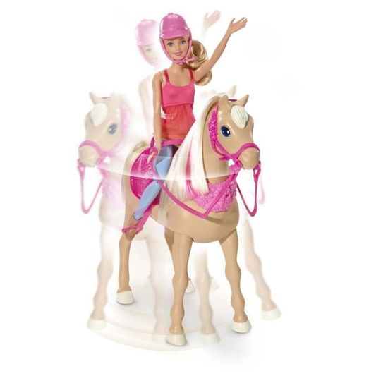 video barbie cheval