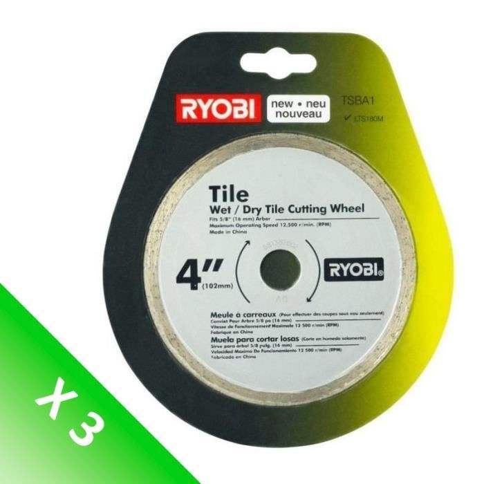 Ryobi Disque de coupe LTS180M - vue 7