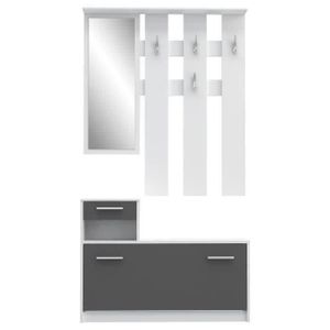 Vestiaire Meuble D Entree Achat Vente Pas Cher