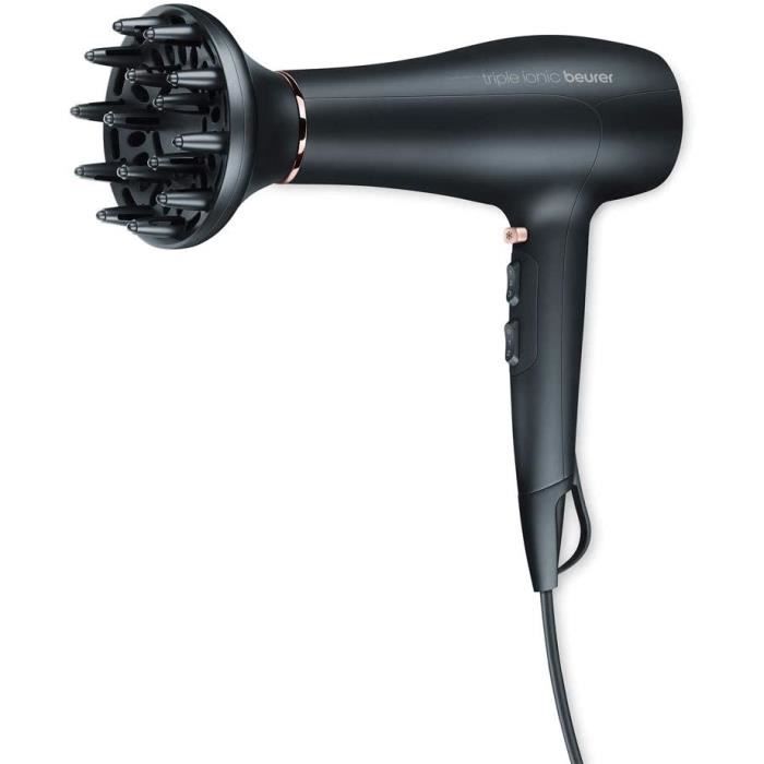 HC 50 STYLE PRO Sèche cheveux triple fonction ionique protection des cheveux fonction air froid buse professionnelle
