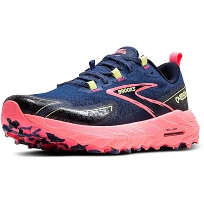 Chaussure de trail running - BROOKS - Cascadia 18 - Femme - Amorti léger - Stabilité accrue Chaussure de trail running - BROOKS - Cascadia 18 - Femme - Amorti léger - Stabilité accrue