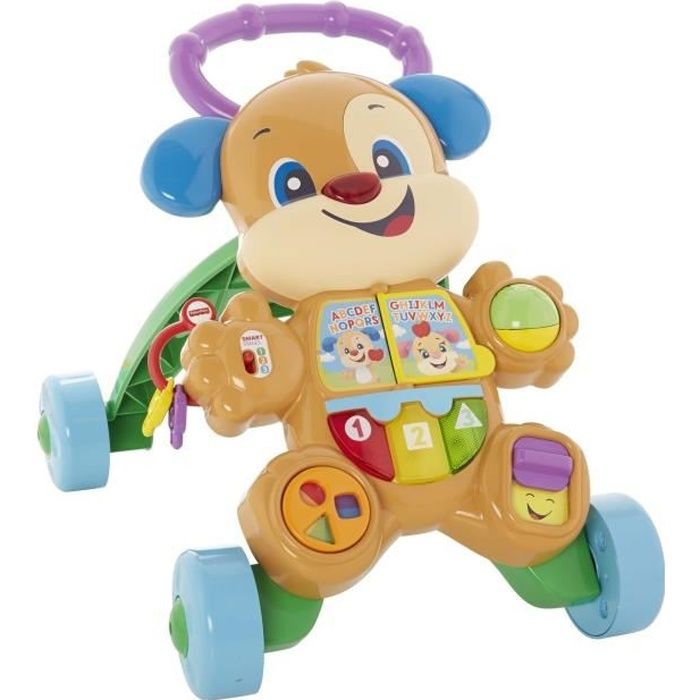 trotteur chien fisher price