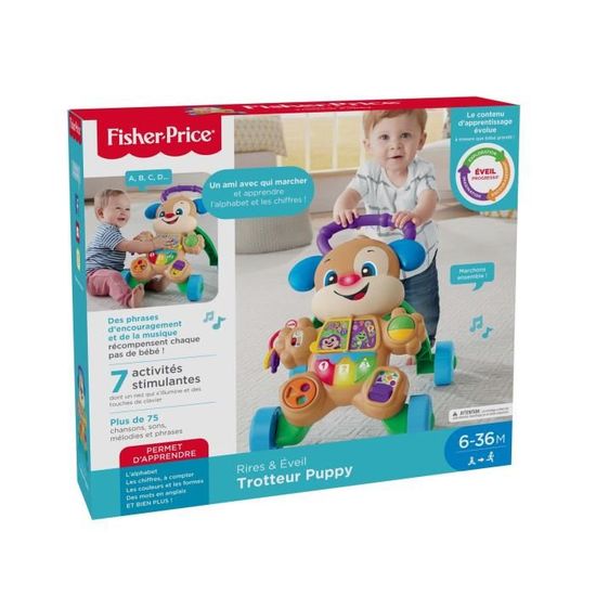 pousseur bébé fisher price