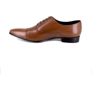 J.BRADFORD Richelieu Cuir Camel JB-Olmo