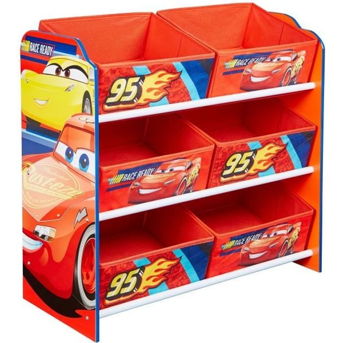 Cars Meuble De Rangement Enfant A 6 Paniers Achat Vente Petit