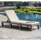 Bain de soleil - Allibert by KETER - DAYTONA - en résine imitation rotin tressé - coussin - dossier réglable - cappuccino
