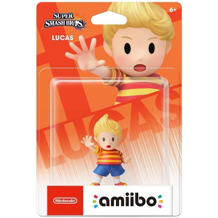 Figurine Amiibo Lucas N°53 • Collection Super Smash Bros.
