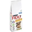 FIDO Crox'Mix Poulet, Légumes - Pour chien - 12 kg-0