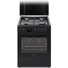 Cuisinière gaz CONTINENTAL EDISON CECG60FCB1 - 4 feux - L59,8 x P61 xH83cm- Noir
