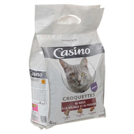 Croquette pour chaton aux légumes et au lait CASINO 400g - Kibo