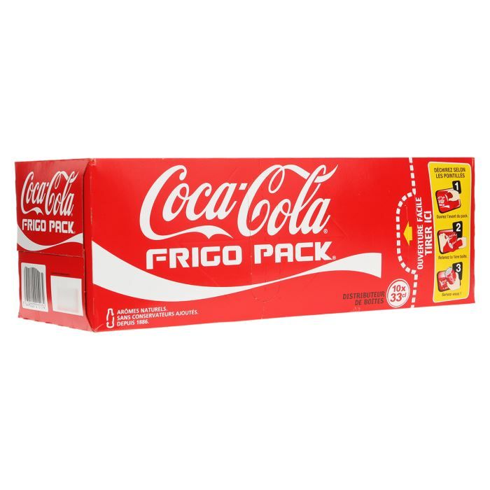 Coca Cola Frigo Pack Canettes 10x33cl Achat Vente Soda The
