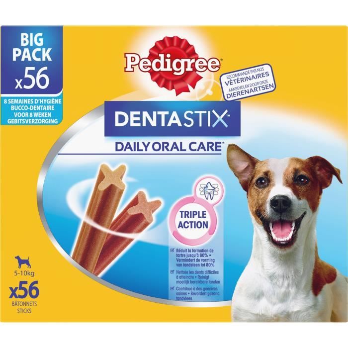 PEDIGREE Dentastix Bâtonnets - Pour petit chien - 880g