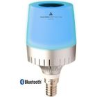 AWOX Ampoule E14/E26 LED Couleur connectée SLMC-B3-E14 + Enceinte musicale Bluetooth