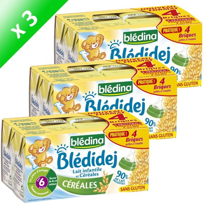 Bledidej Lait Et Cereales Sans Gluten 4x250ml X3 Achat Vente Cereales Bebe Bledidej Lait Et Cereales Sans Gluten 4x250ml X3 Cdiscount Au Quotidien Bledidej Lait Et Cereales Sans Gluten 4x250ml X3 Achat Vente Cereales Bebe Bledidej Lait Et Cereales Sans Gluten 4x250ml X3 Cdiscount Au Quotidien