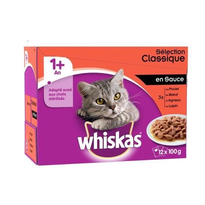 Whiskas Sachets Fraicheur En Sauce 4 Varietes Pour Chat Adulte Sterilise 48 X 100 G Achat Vente Boites Patees Pcb4 Sauce Chat 12x100g Cdiscount Whiskas Sachets Fraicheur En Sauce 4 Varietes Pour Chat Adulte Sterilise 48 X 100 G Achat Vente Boites Patees Pcb4 Sauce Chat 12x100g Cdiscount