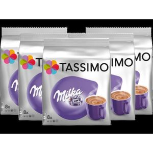 Achetez TASSIMO Milka, des capsules de lait aromatisé au chocolat TASSIMO