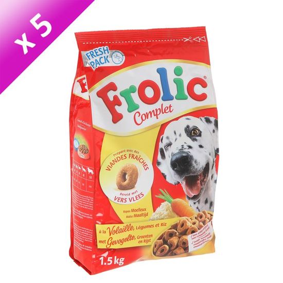 Frolic Sac à Volaille 3x2,6 Kg Spécial