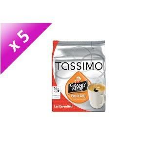 TASSIMO Café Grand Mère Petit déjeuner 5x16Tdiscs