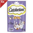 CATISFACTIONS Friandises au canard pour chat et chaton 6x60g-0