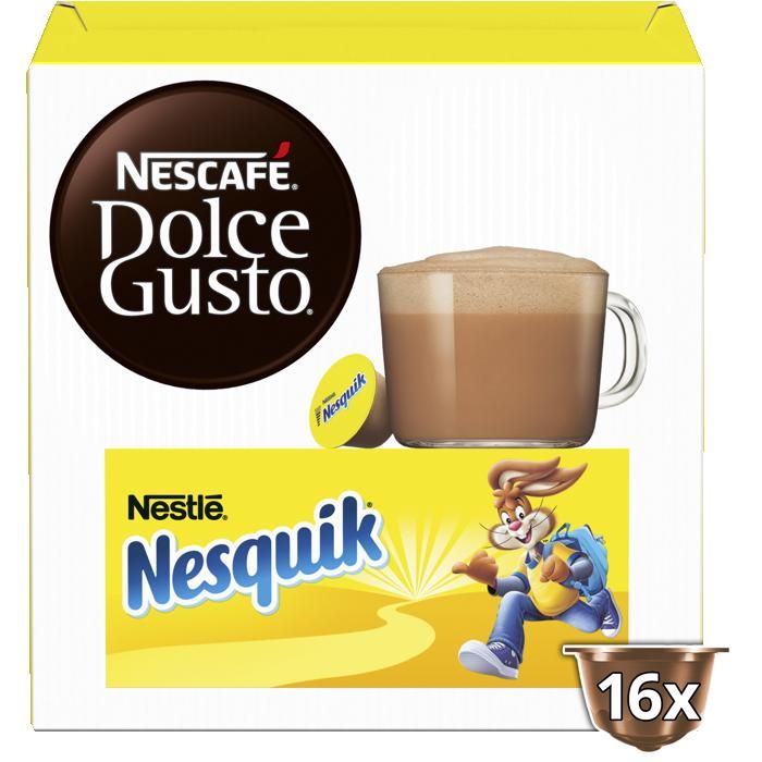 DOLCE GUSTO NESQUIK 6 boites - 96 capsules DOLCE GUSTO NESQUIK 6 boites - 96 capsules