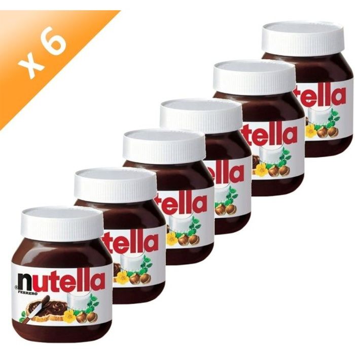 Ferrero Nutella Pot De 750g X6 Cdiscount Au Quotidien