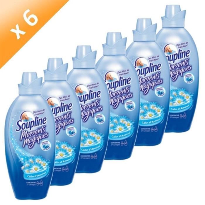 Soupline Moments Magiques Calin D Amour 1 5l X6 Cdiscount Au Quotidien