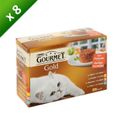 GOURMET Gold les Timbales - Pour chat - 12x85g (x8)-0