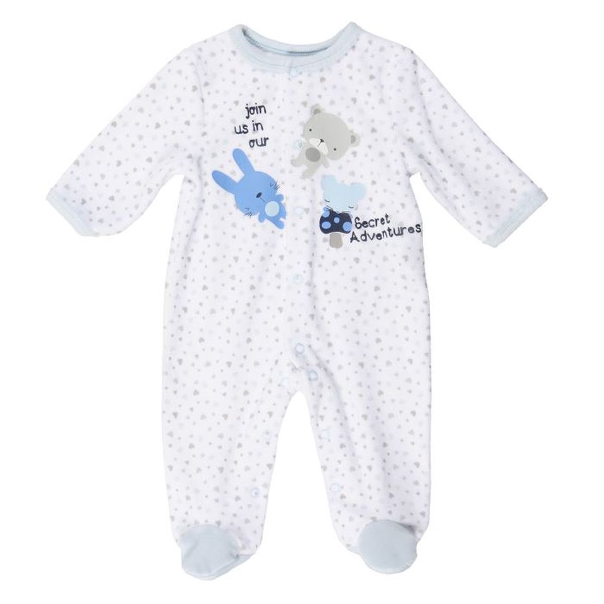 Bebe Reve Dors Bien Velours Bebe Garcon Blanc Gris Et Bleu Cdiscount Pret A Porter Bebe Reve Dors Bien Velours Bebe Garcon Blanc Gris Et Bleu Cdiscount Pret A Porter