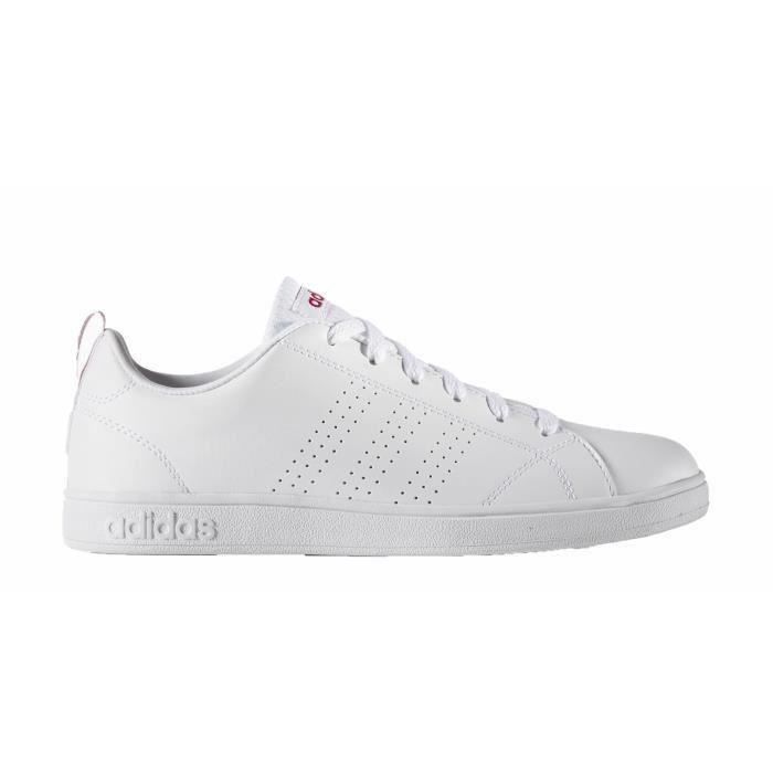 ADIDAS NEO Baskets Advantage Clean Femme Blanc Cdiscount Chaussures
