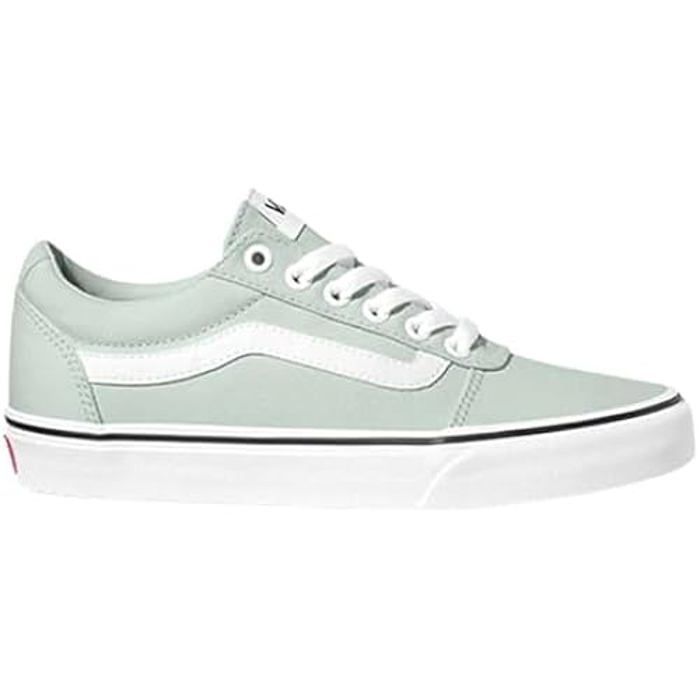 Vans Basket Femme - VANS - Ward - Canvas Pale Aqua - Lacets - Plat