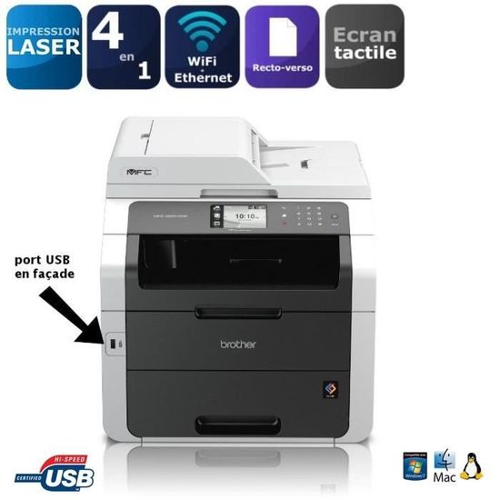 Brother MFC9330CDW Imprimante Multifonction LED 4 Cdiscount Informatique