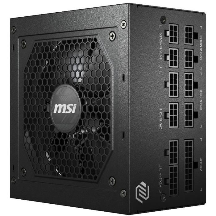 Alimentation PC MSI – Modèle Sous Garantie – Occasion En Bon état