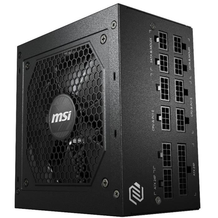 Aerocool MIRAGEGOLD 850W RGB 80 Plus Gold Modular PC Power Supply, Japanese Capacitors