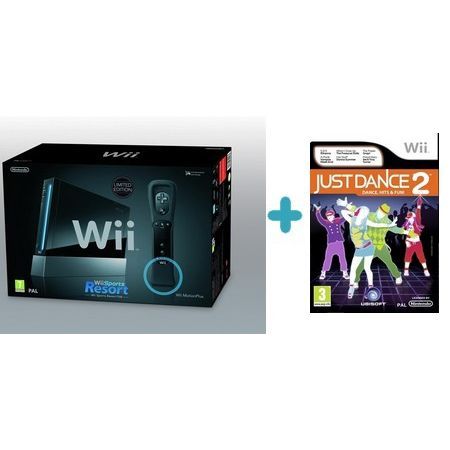 Acheter CONSOLE Wii NOIRE SPORTS RESORT + JUST DANCE 2 Reconditionné - 120,00 € CONSOLE Wii NOIRE SPORTS RESORT + JUST DANCE 2 Reconditionné - reconditionné disponible sur Cdiscount Seconde Vie