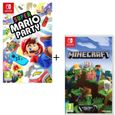 Pack  2 jeux Switch : Super Mario Party + Minecraft-0