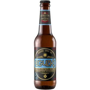 BIERE Eguzki - Bière Blanche - 4,7 % Vol. - 33 cl