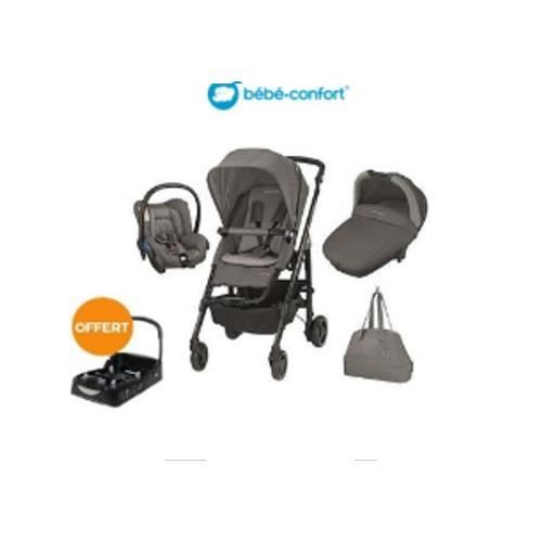 Trio poussette Loola 3 + Cabriofix + nacelle BEBE CONFORT