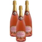 Champagne Charles de Cazanove Arlequin Rosé - 2 achetées + 1 offerte