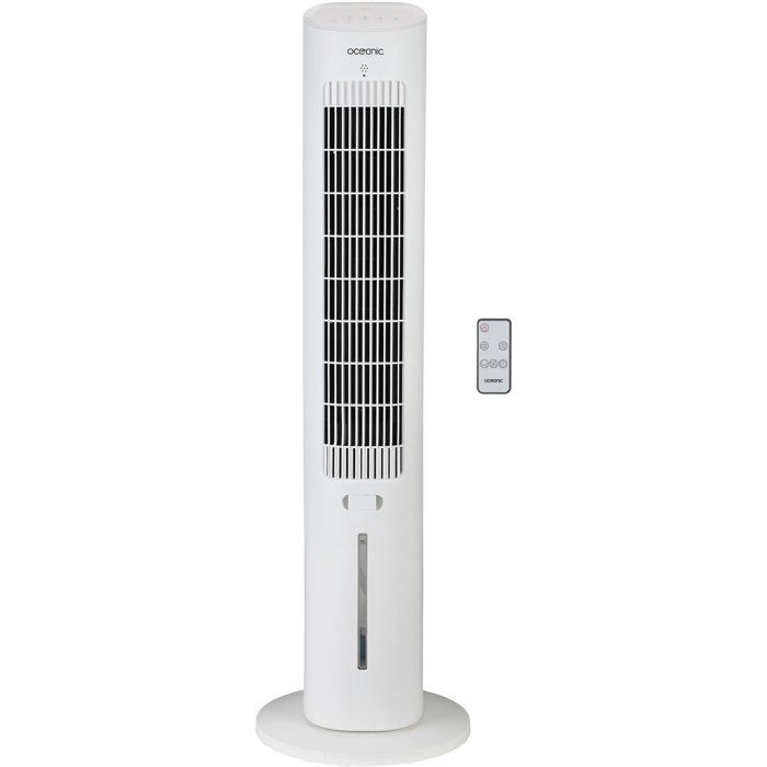 Ventilateur Rafraîchisseur d’air Oceanic Hauteur 975 cm 3 vitesses 3 modes Réservoir 3 Télécommande